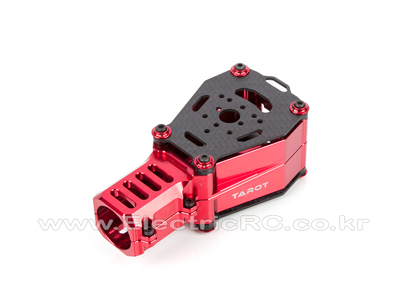 [���ܼ�] TL96033-HG [TR] OCTO Rotor-X(Coaxial) Motor Mount for X8 (RED/��25mm/High Grade)