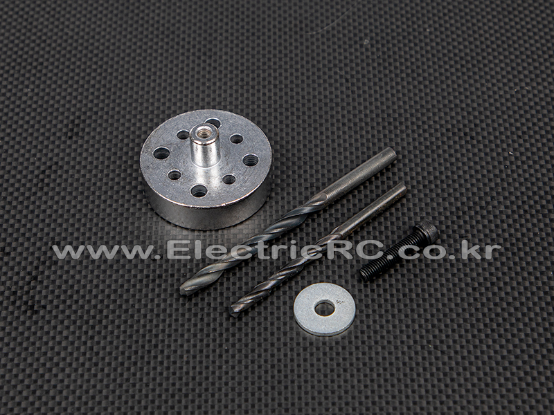 [���ܼ�] SRCAA-053 [TR] Prop Hole Drill Zig with Screw Set (DLE30/55 Engine)