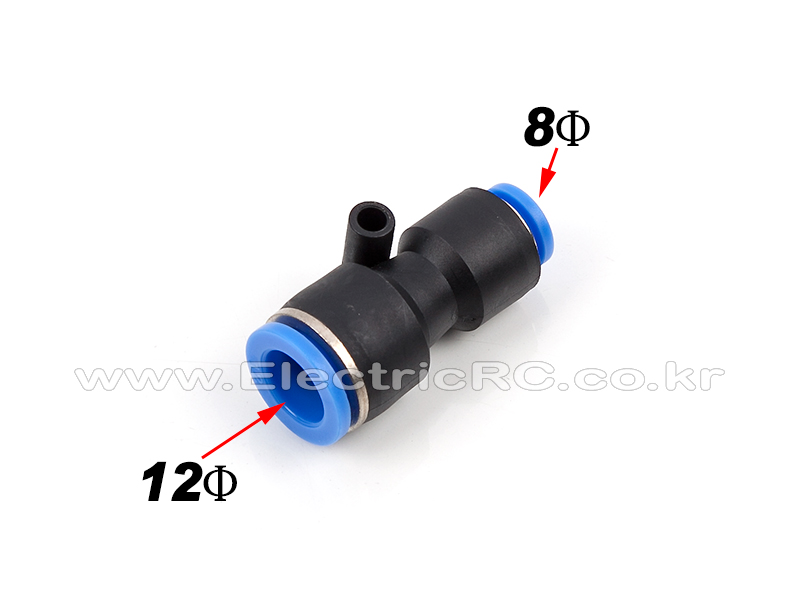[���ܼ�] WJD-TTT-1208 [WJD] I-Type One Touch Fitting(��12 ->��08)
